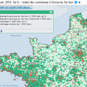 cartes des élections municipales de 2014 en France