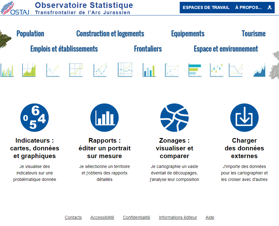 Observatoire Statistique Transfrontalier de l'Arc Jurassien - Page d'accueil