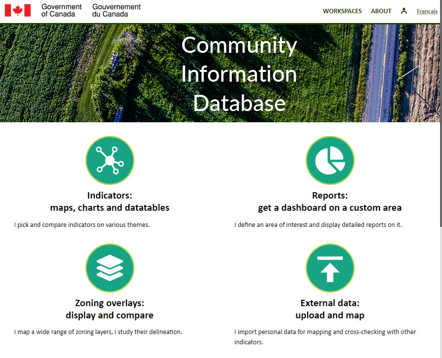 Community Information Database (Government of Canada) - Home