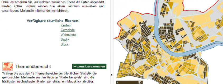 Atlas thématique du Canton de Bâle Ville
