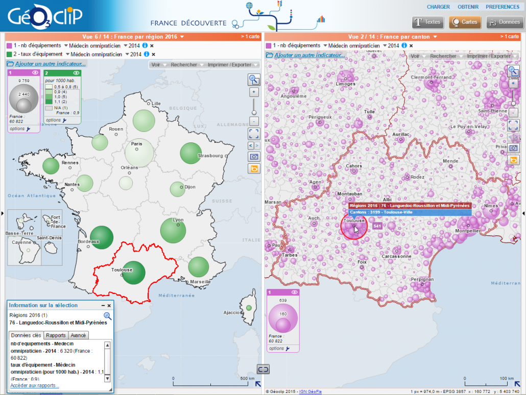 France découverte : France par région 2016