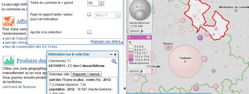 Atlas statistique interactif de Haute-Garonne