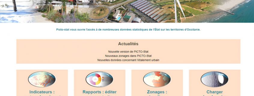 PictoStat : home page