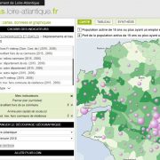 Atlas de Loire-Atlantique - Déplacements domicile-travail