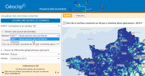 Utilisation de TJS dans France découverte