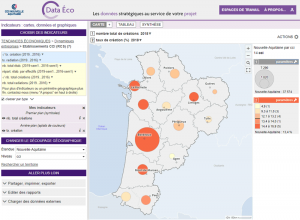 Carte dans DataÉco