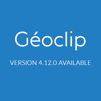 Géoclip 4.12.0 is available