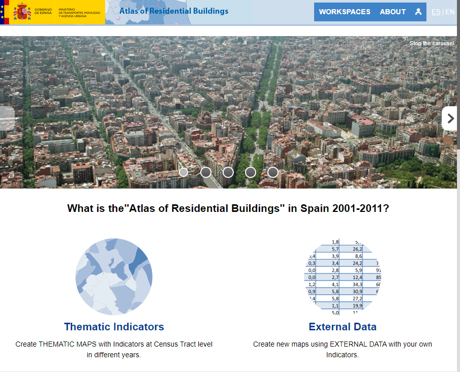 Atlas of Residential Buildings in Spain - Home